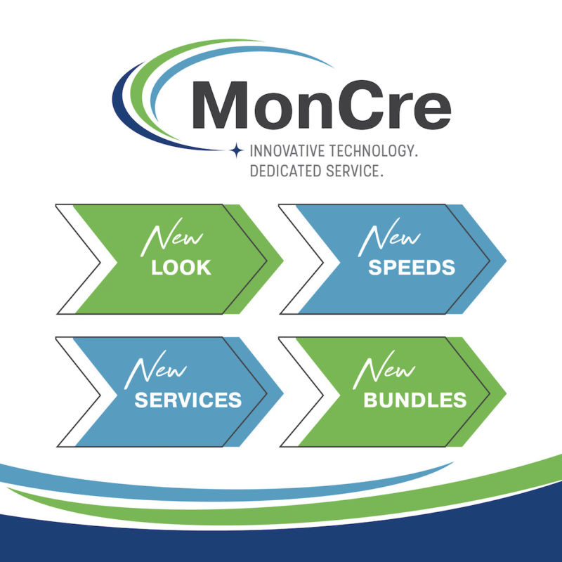 MonCre new look and design