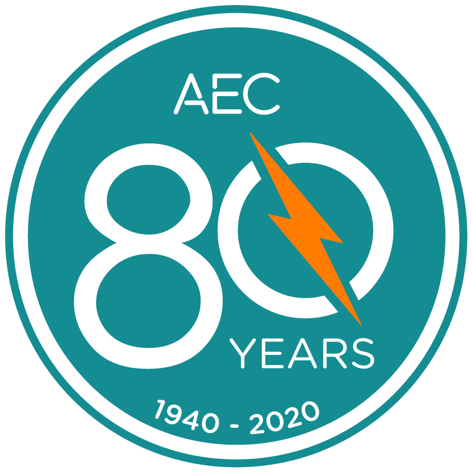 20-0401 AEC 80th Logo