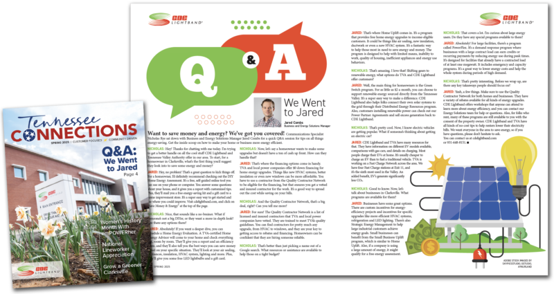 Example of a Q/A feature for CDE Lightband