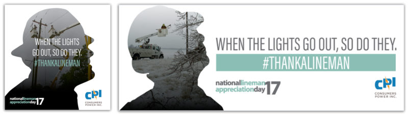 thank a lineman graphic