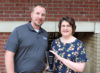 Andy Johns and Lydia Walters