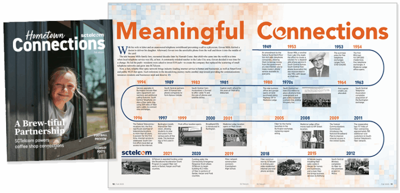 Hometown Connections magazine example