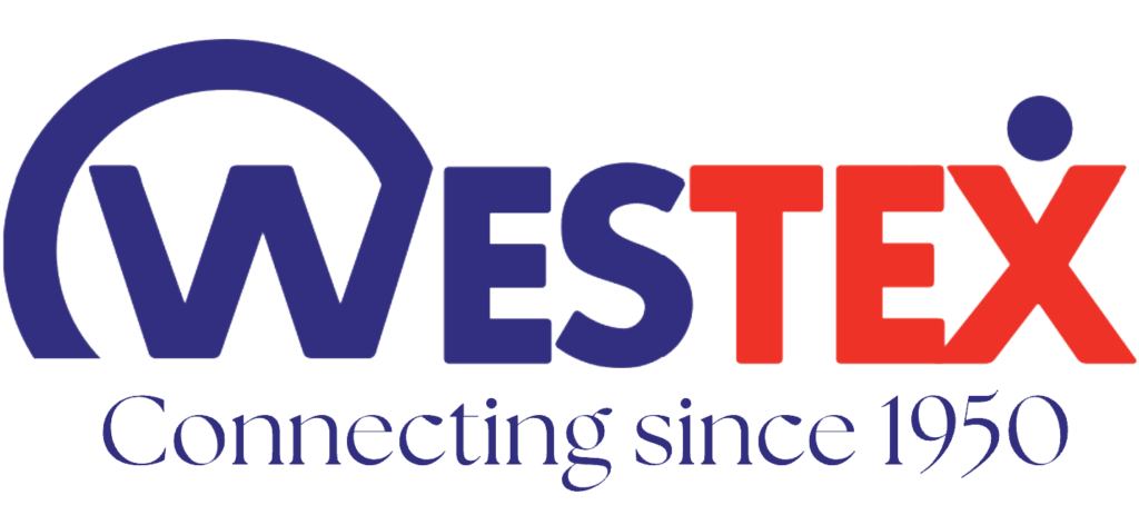 Wes-Tex logo, connecting since 1950