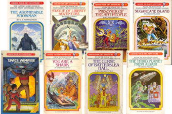 choose your own adventure books