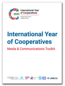 International Year of Cooperatives Media and Communications Toolkit cover