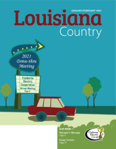 Lousiana Country drive thru magazine cover