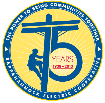 Rappahannok 75th logo