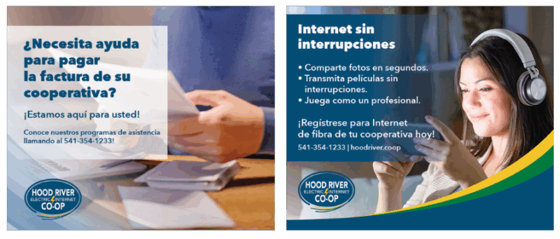 Sample social media posts in Spanish