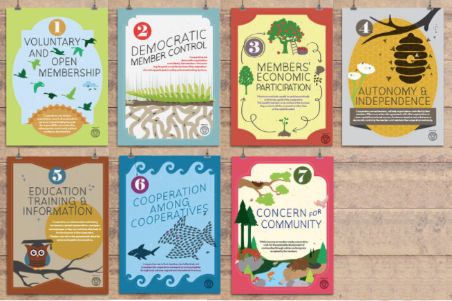 7 individual cooperative principles posters