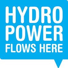 hydropower flows here logo