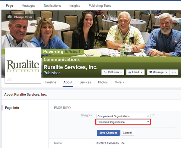 button for donating to non-profit organization on website